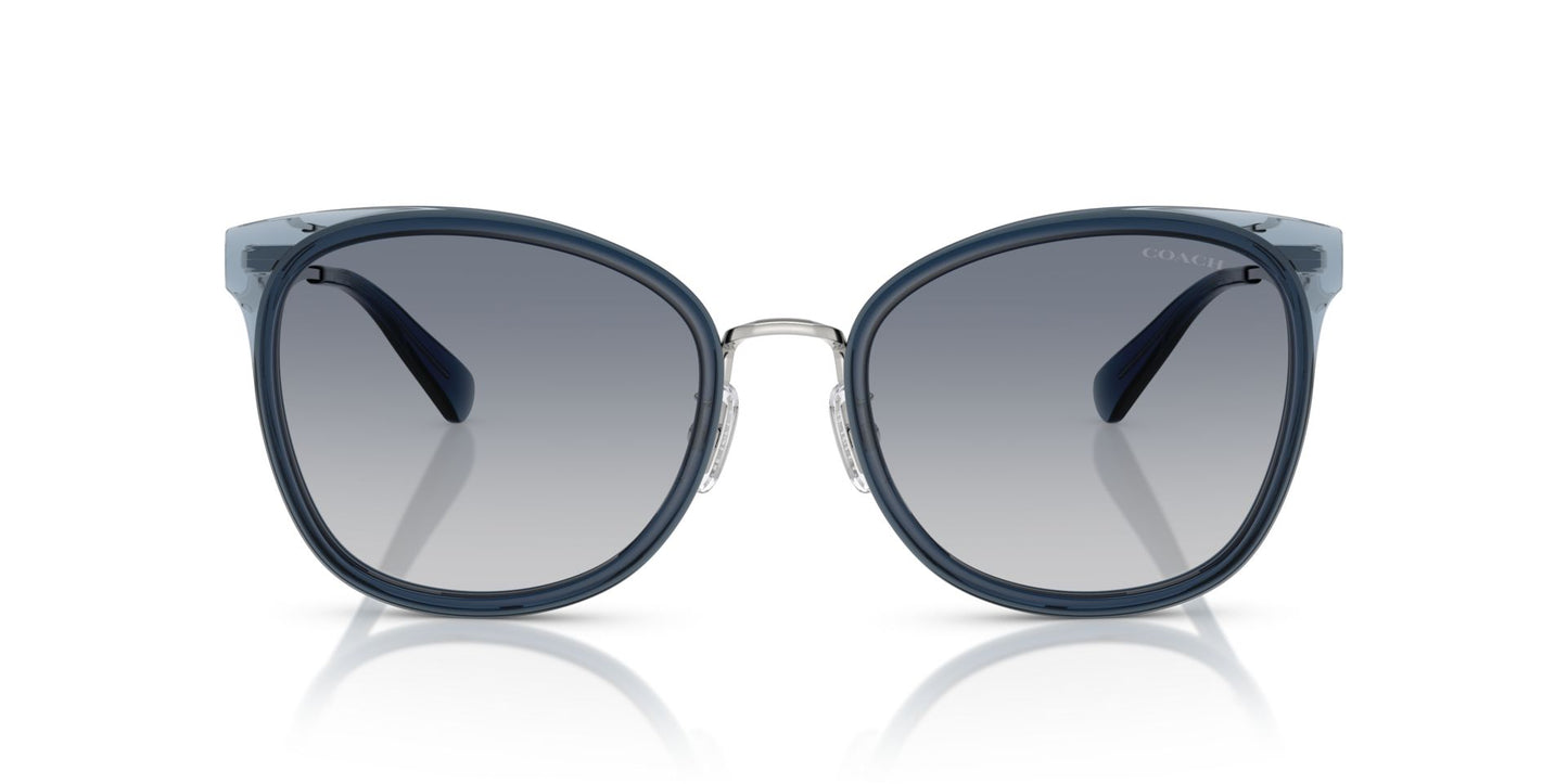 0HC7170-Polyamide Standard Woman Sunwear-Silver / Blue
