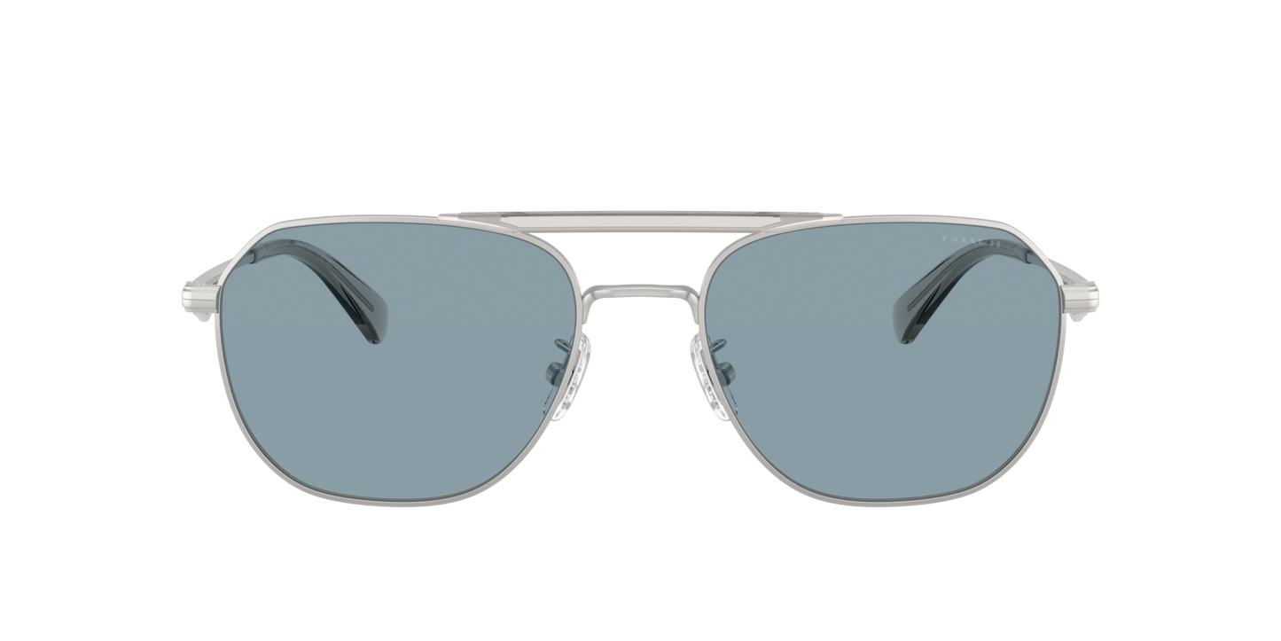 0HC7178-Coach Sunwear-Satin Silver / Grey