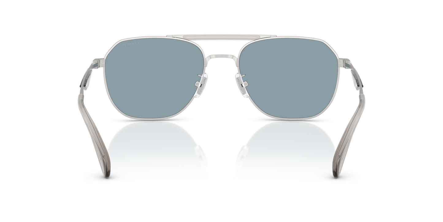 0HC7178-Coach Sunwear-Satin Silver / Grey