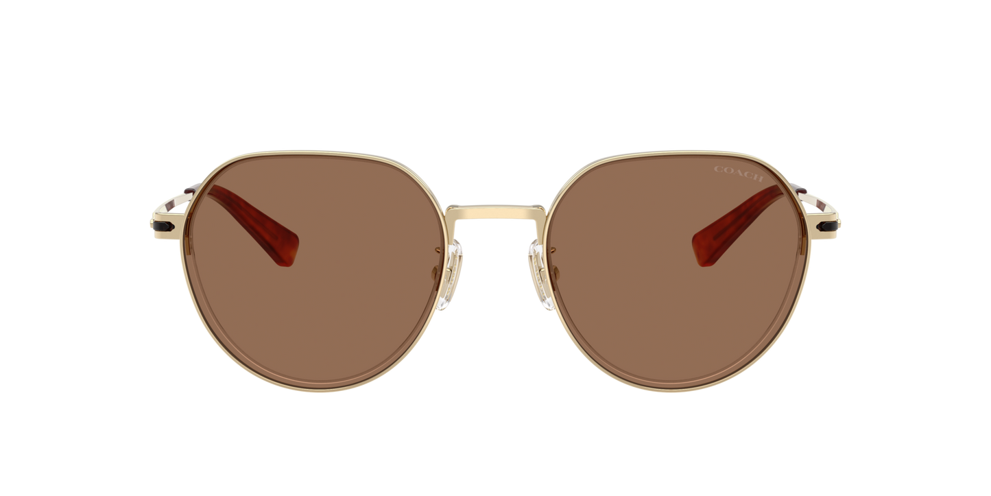 0HC7179-Coach Sunwear-Shiny Light Gold