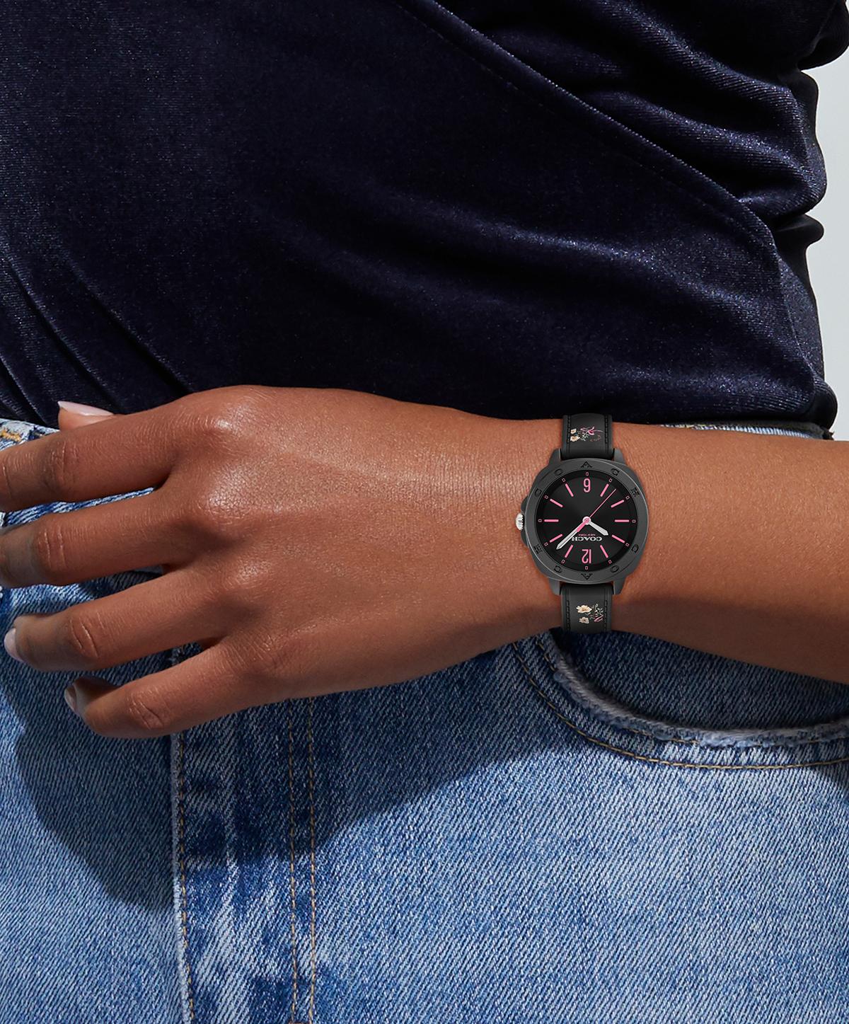 14504472-Kitt Watch, 34mm-Black