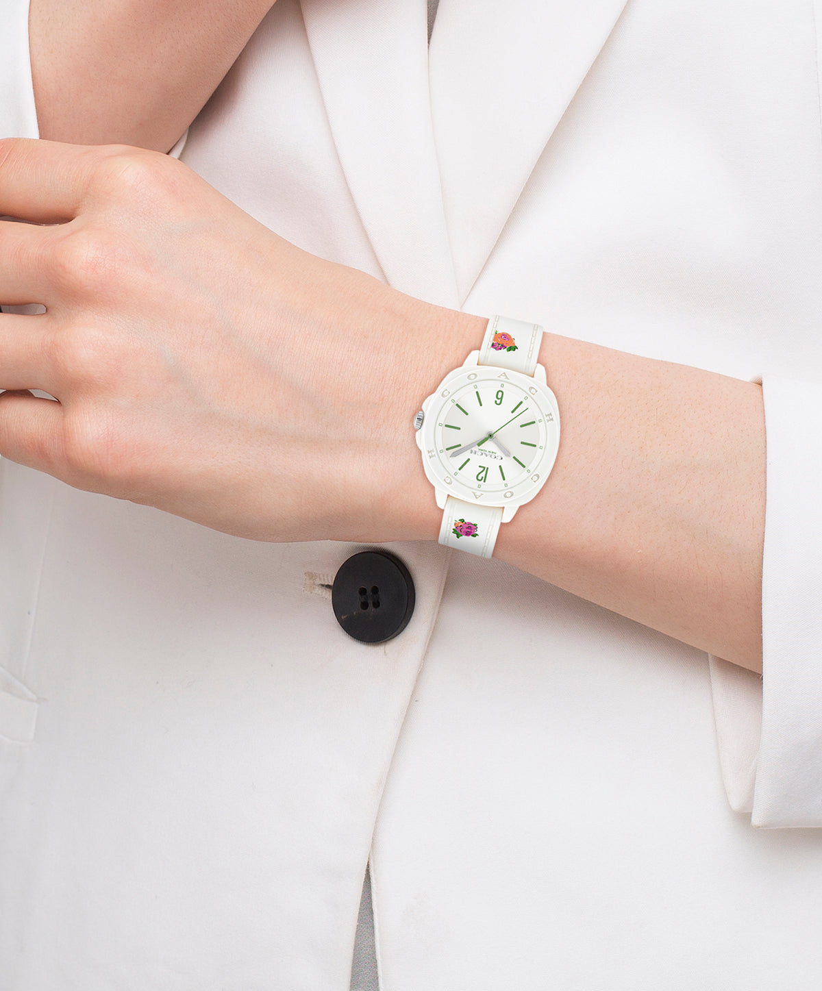 14504473-Kitt Watch, 34mm-Chalk