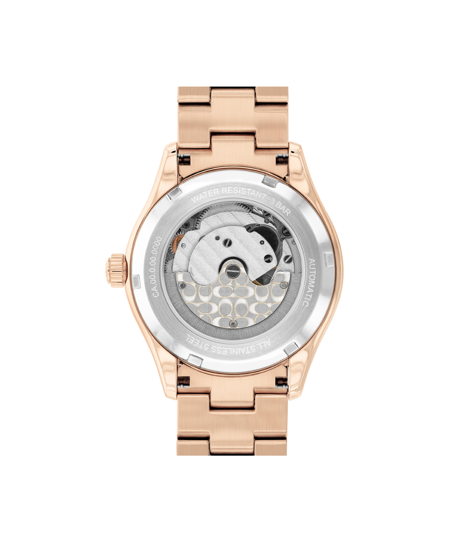 14504523-Brooks Automatic Watch, 38Mm-Light Pink