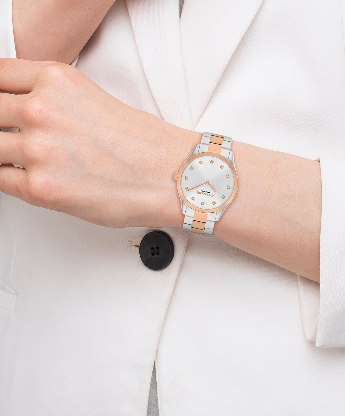 14504537-Brooks Watch, 36mm-Silver White