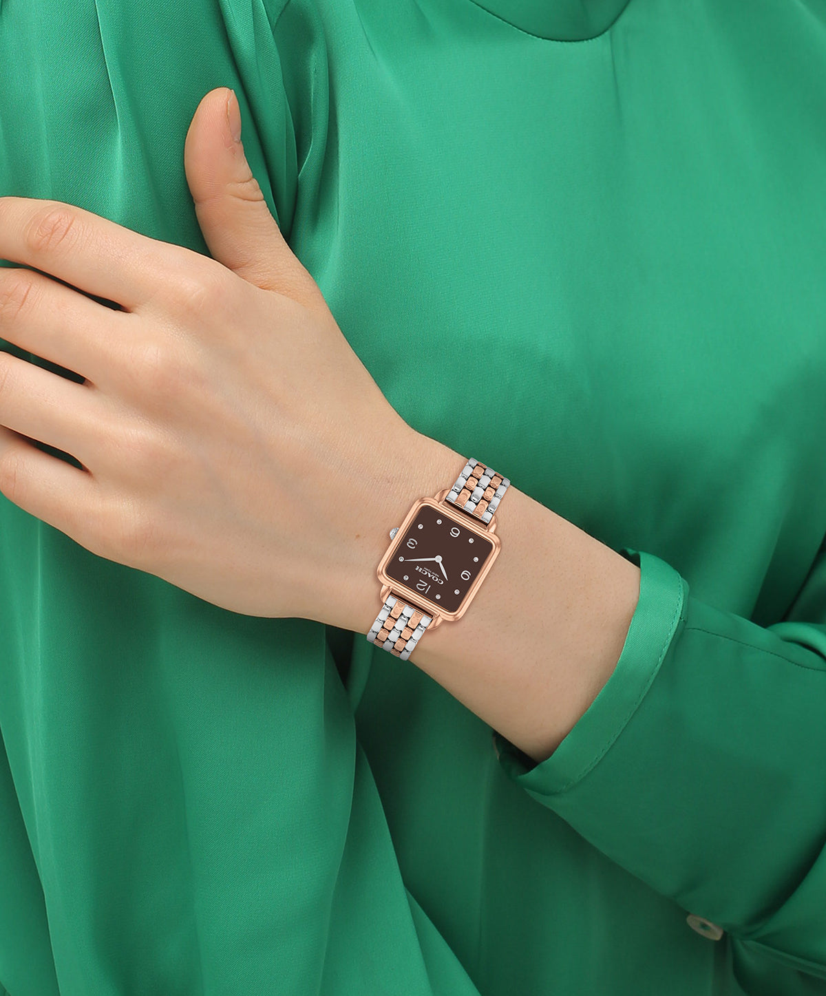 14504543-Coach Ladies Cass 14504543-Coffee Brown