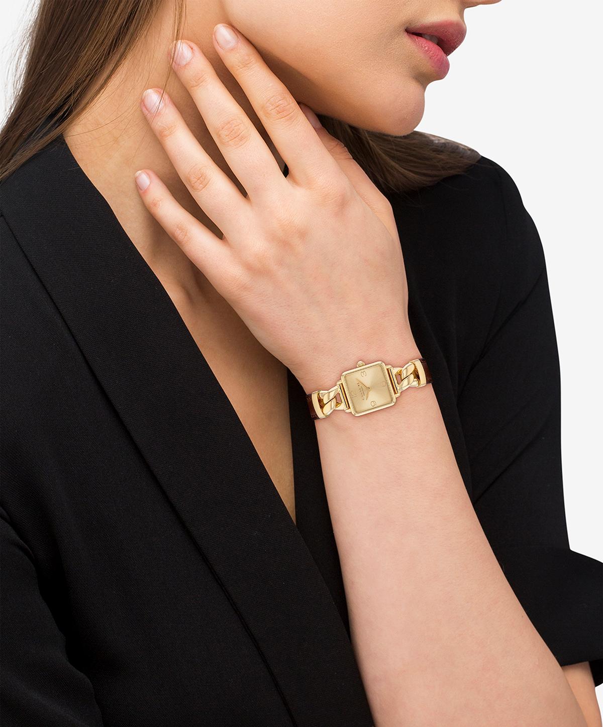 14504555-Cass Watch, 22mm-Gold Sunray