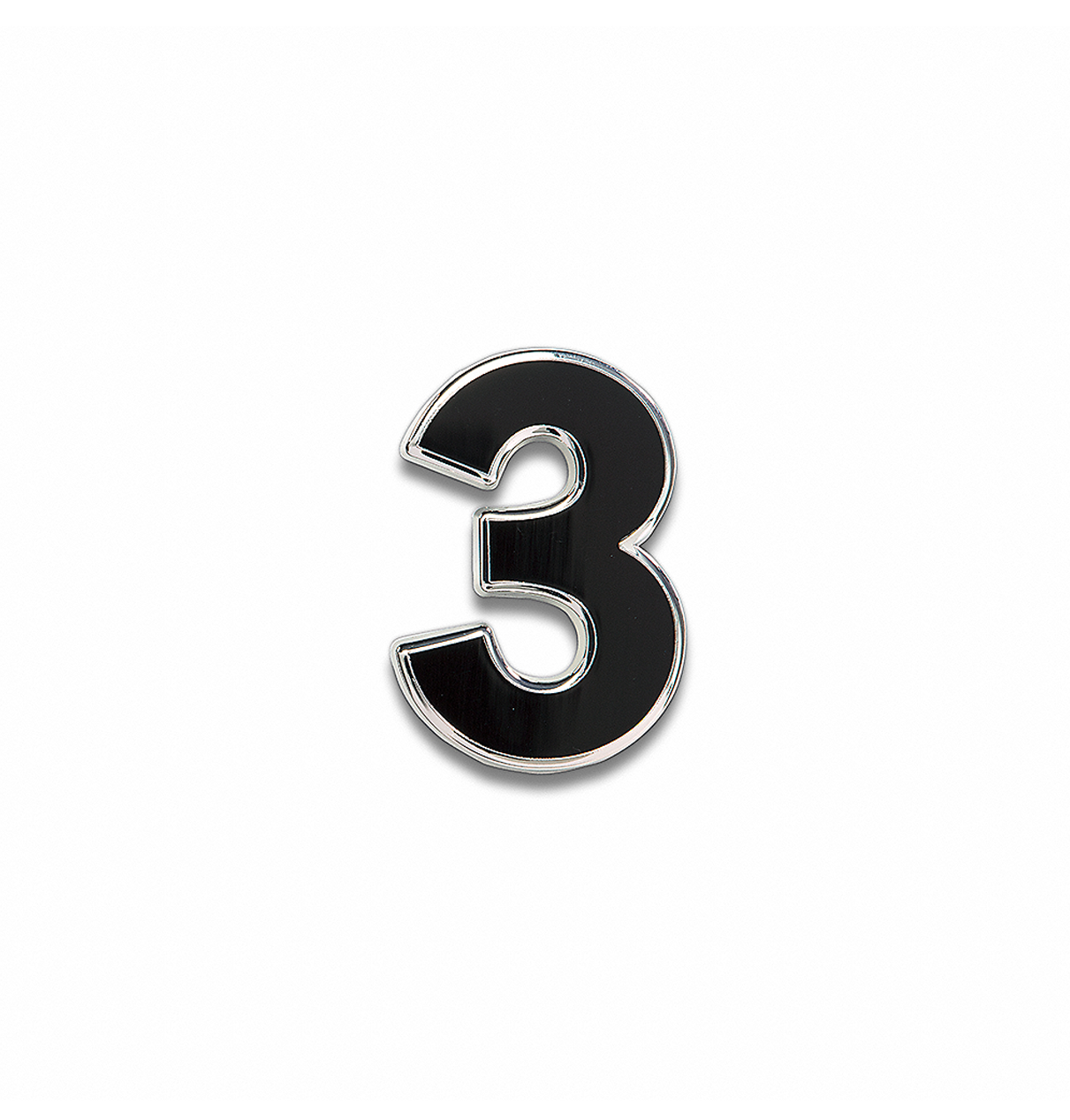 28233-Souvenir Pin - Numbers-Black