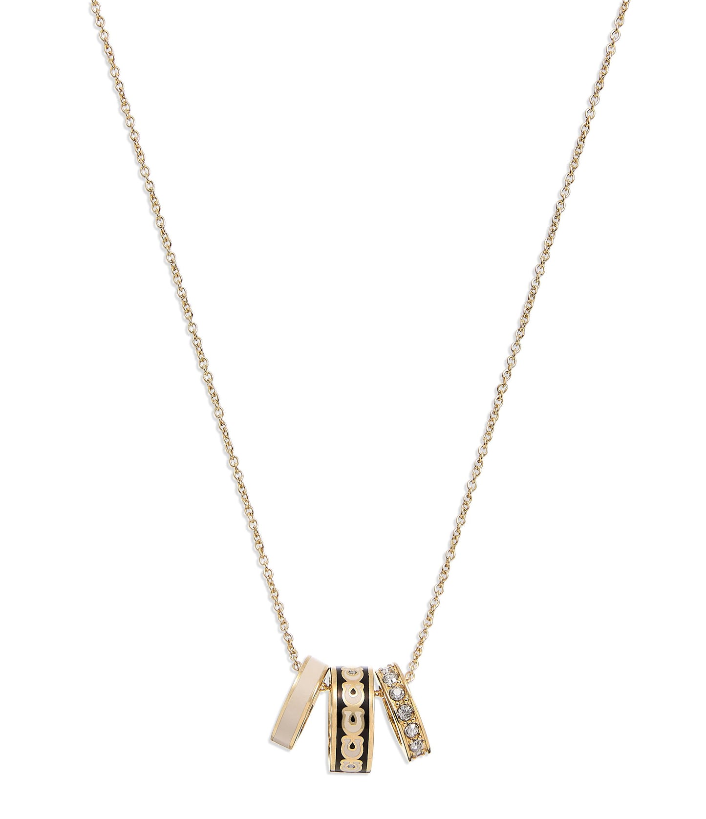 Signature Rondelle Pendant Necklace