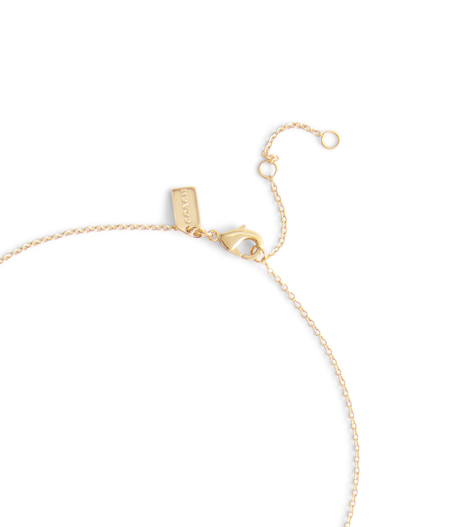 37521223GLD-Necklace Cherry Shrt Pndnt-Red/Gold