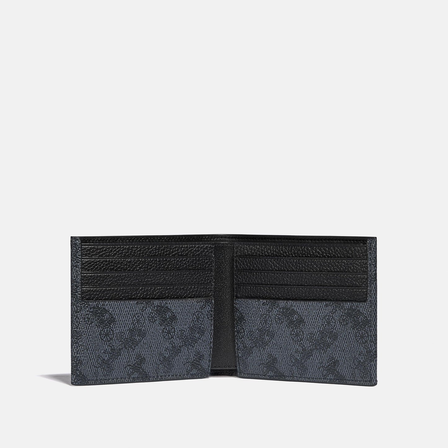 Double Billfold Wallet With Horse And Carriage Print - COACH Saudi Arabia Official Site