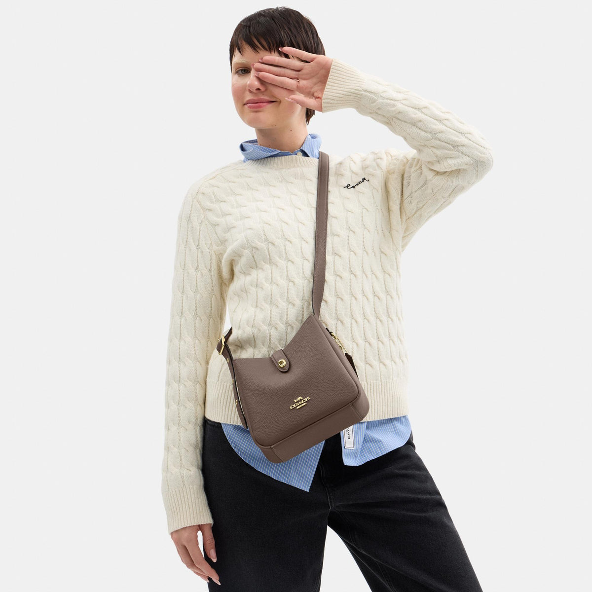 CAL60-Hadley Mini Crossbody Bag-Im/Dark Stone
