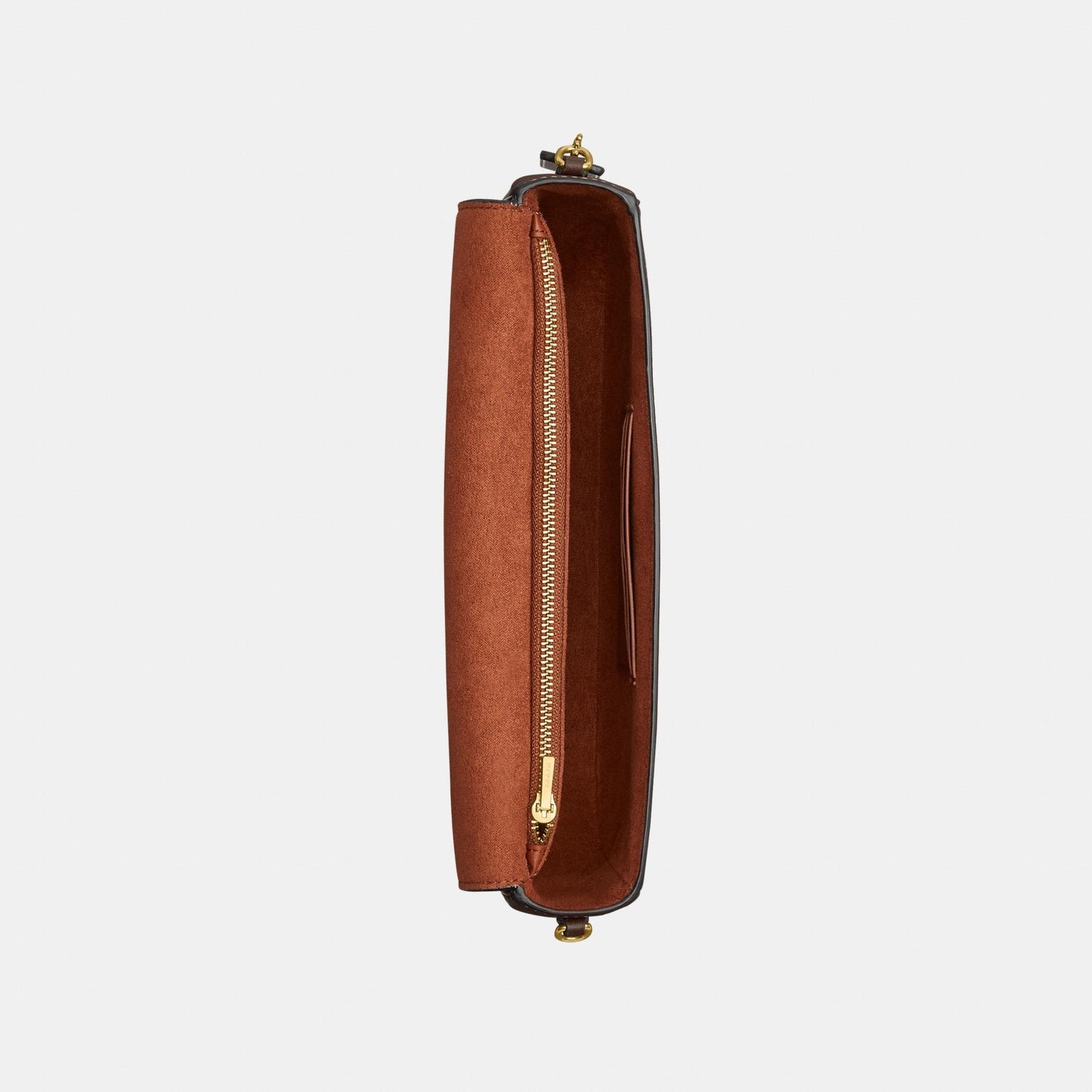 CAN90-Brook Flap Chain Bag-B4/Maple