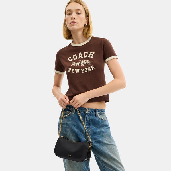 حقيبة "ويفرلي" من الجلد الطبيعي المحبّب