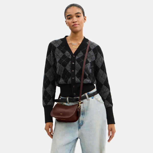 حقيبة "ويفرلي" من الجلد الطبيعي المحبّب