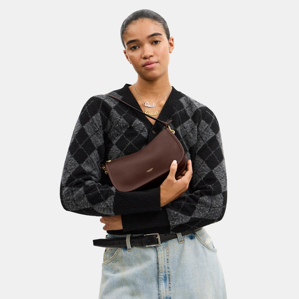 حقيبة "ويفرلي" من الجلد الطبيعي المحبّب