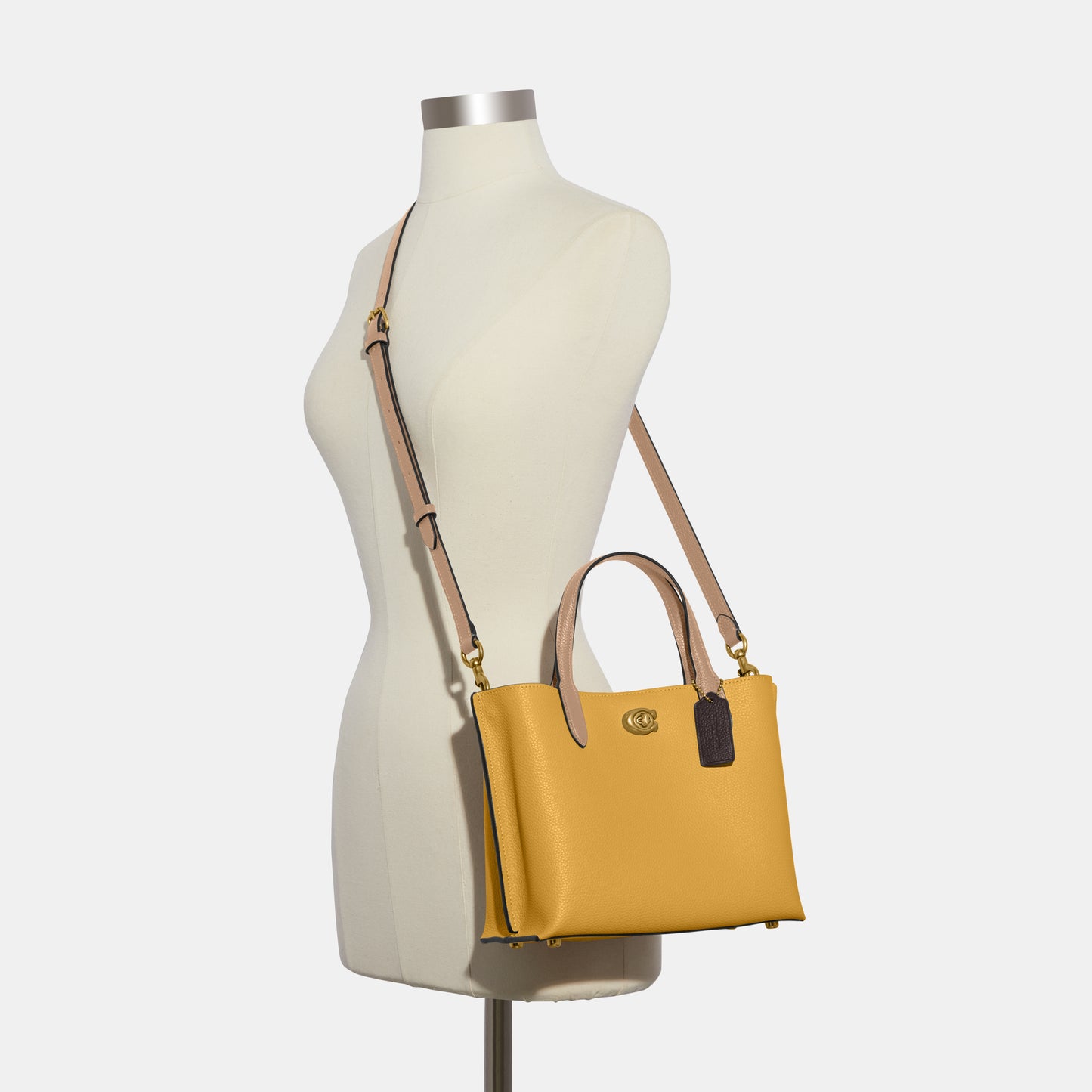 C8561-Willow Tote 24 In Colorblock-B4/Yellow Gold Multi