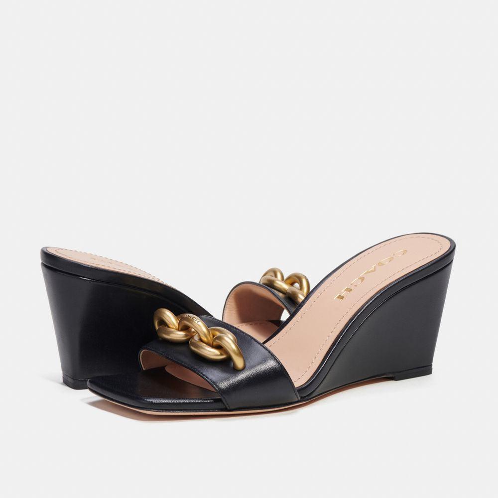 CK001-Elise Wedge-Black