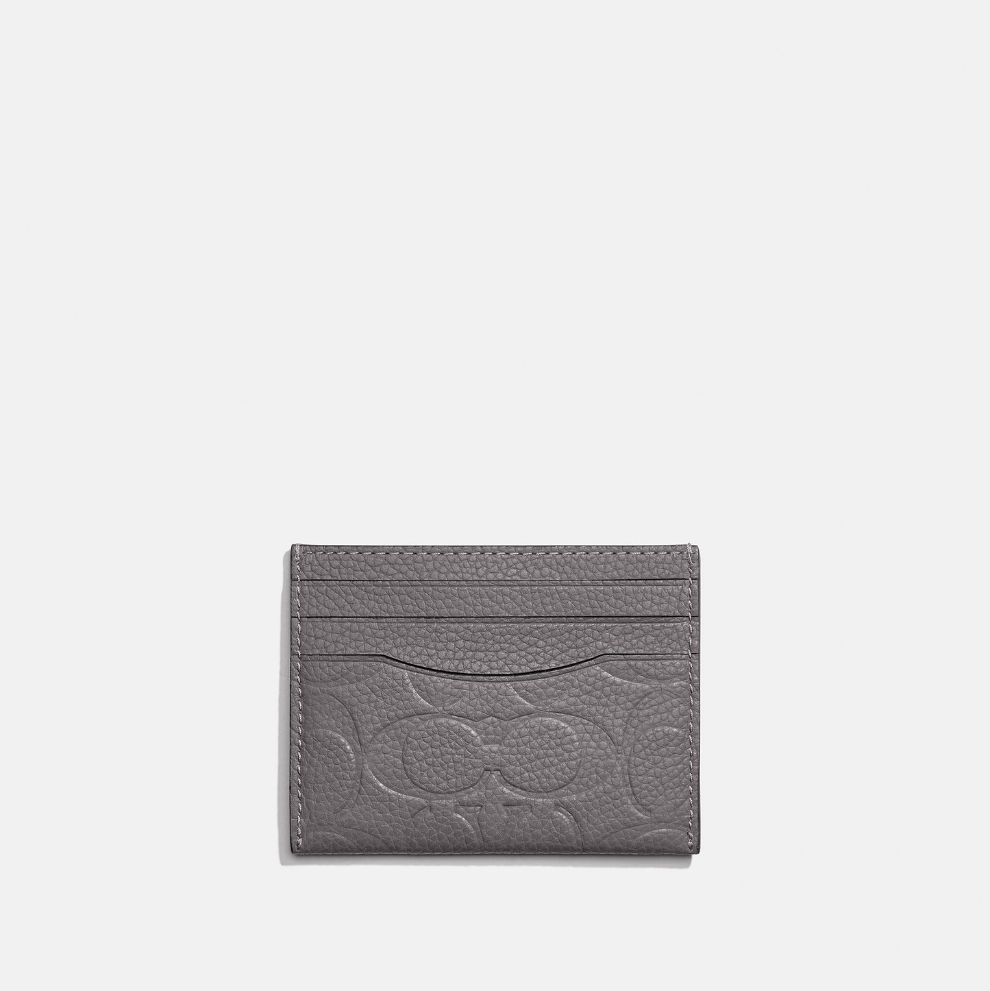 C0941-Card Case In Signature Leather
