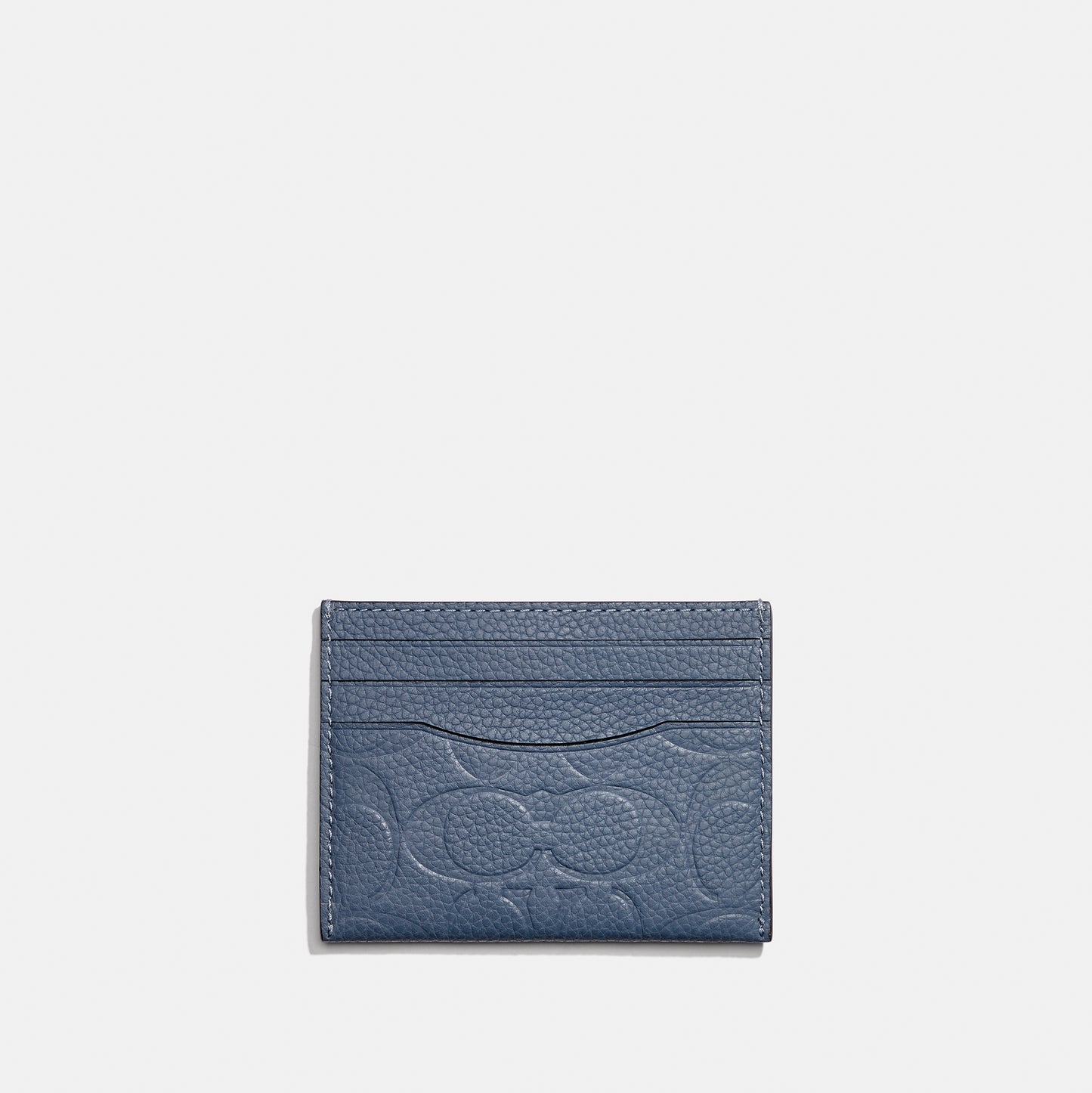 C0941-Card Case In Signature Leather