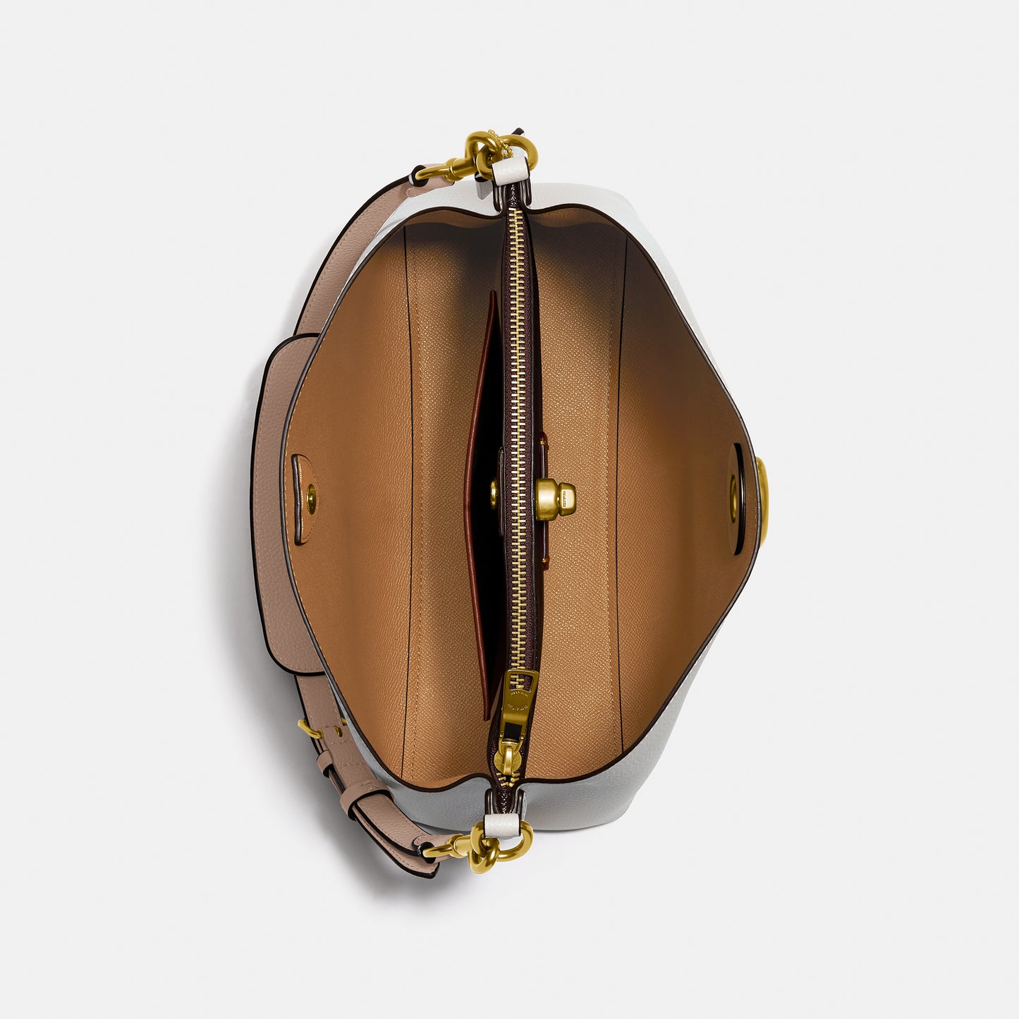 C2590-Willow Shoulder Bag In Colorblock-B4/Chalk Multi