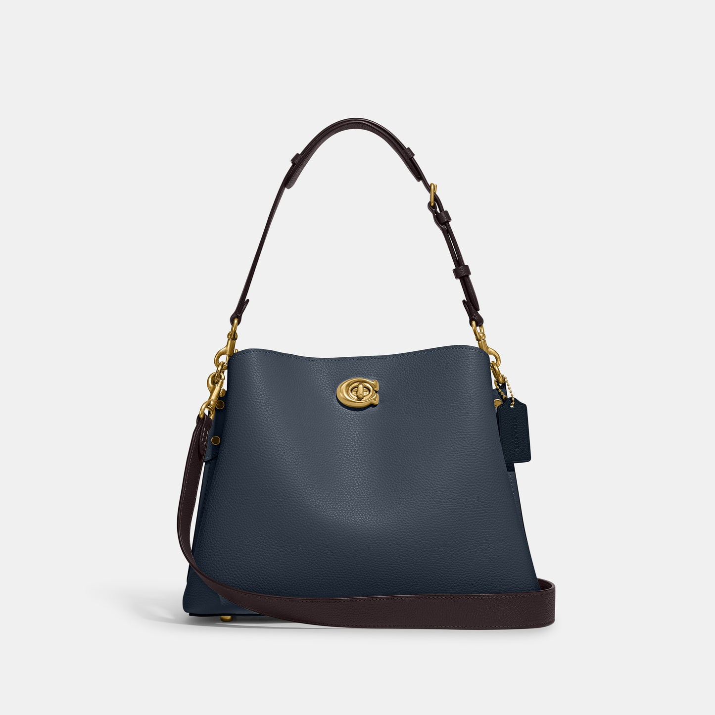 C2590-Willow Shoulder Bag In Colorblock-B4/Denim