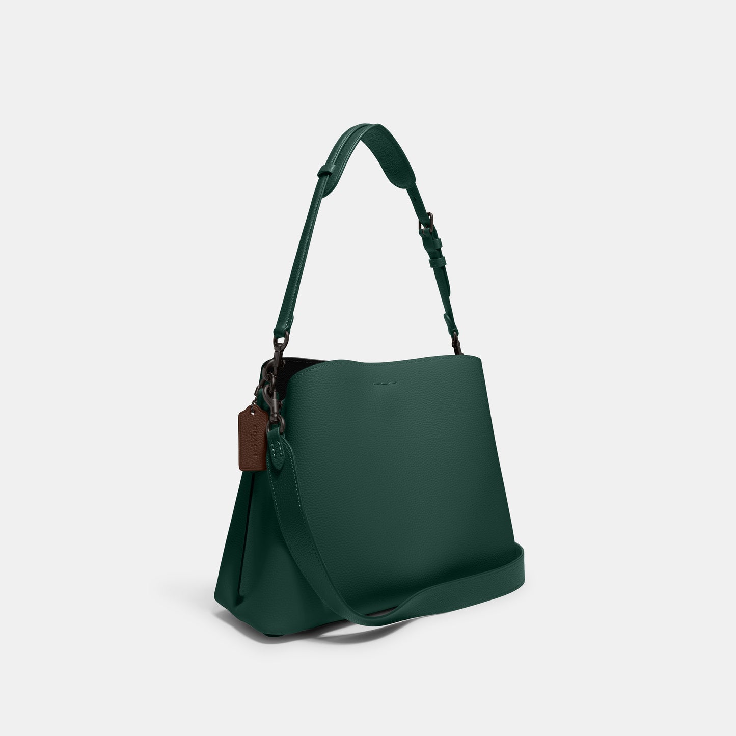 C2590-Willow Shoulder Bag In Colorblock-V5/Forest