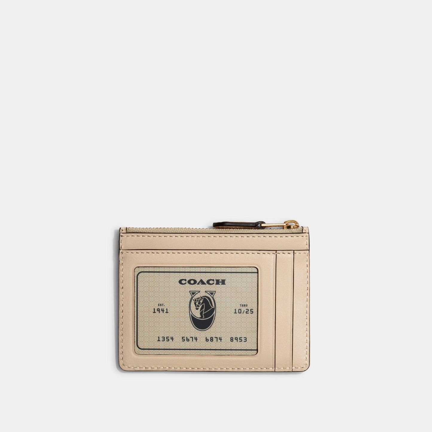 Boxed Mini Skinny Id Case In Signature Textile Jacquard - COACH Saudi Arabia Official Site