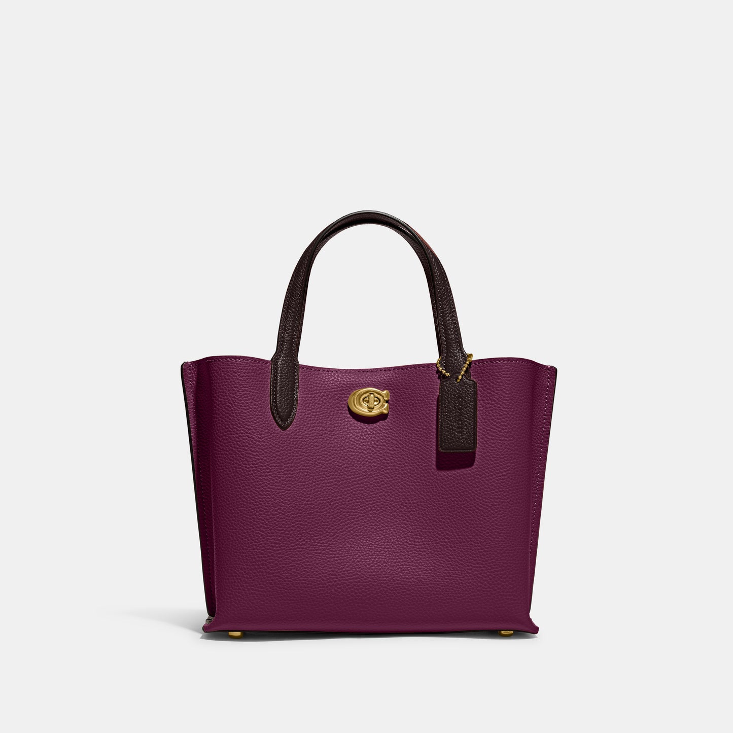 C8561-Willow Tote 24 In Colorblock-B4/Deep Berry Multi