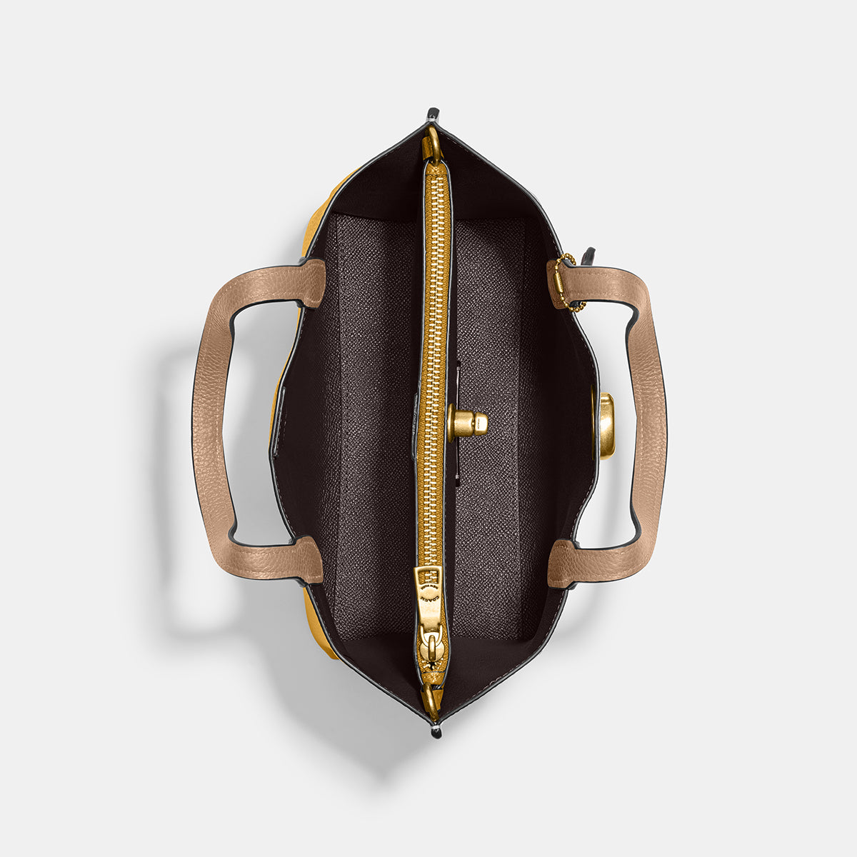 C8561-Willow Tote 24 In Colorblock-B4/Yellow Gold Multi