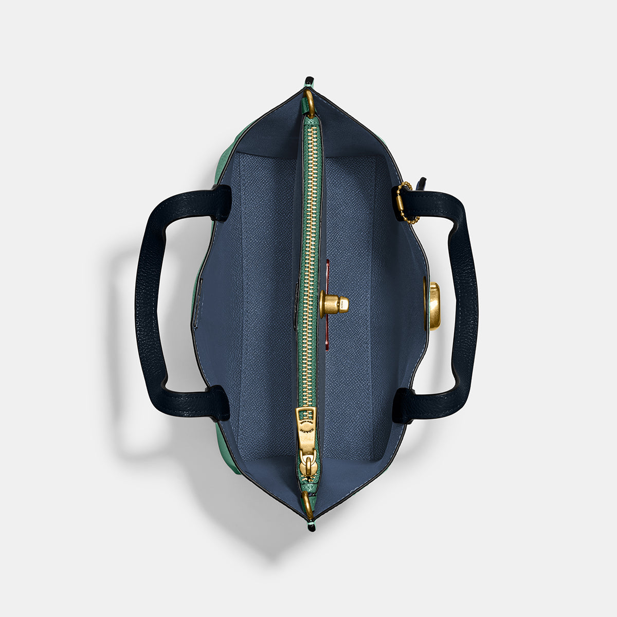 C8561-Willow Tote 24 In Colorblock-B4/Bright Green Multi