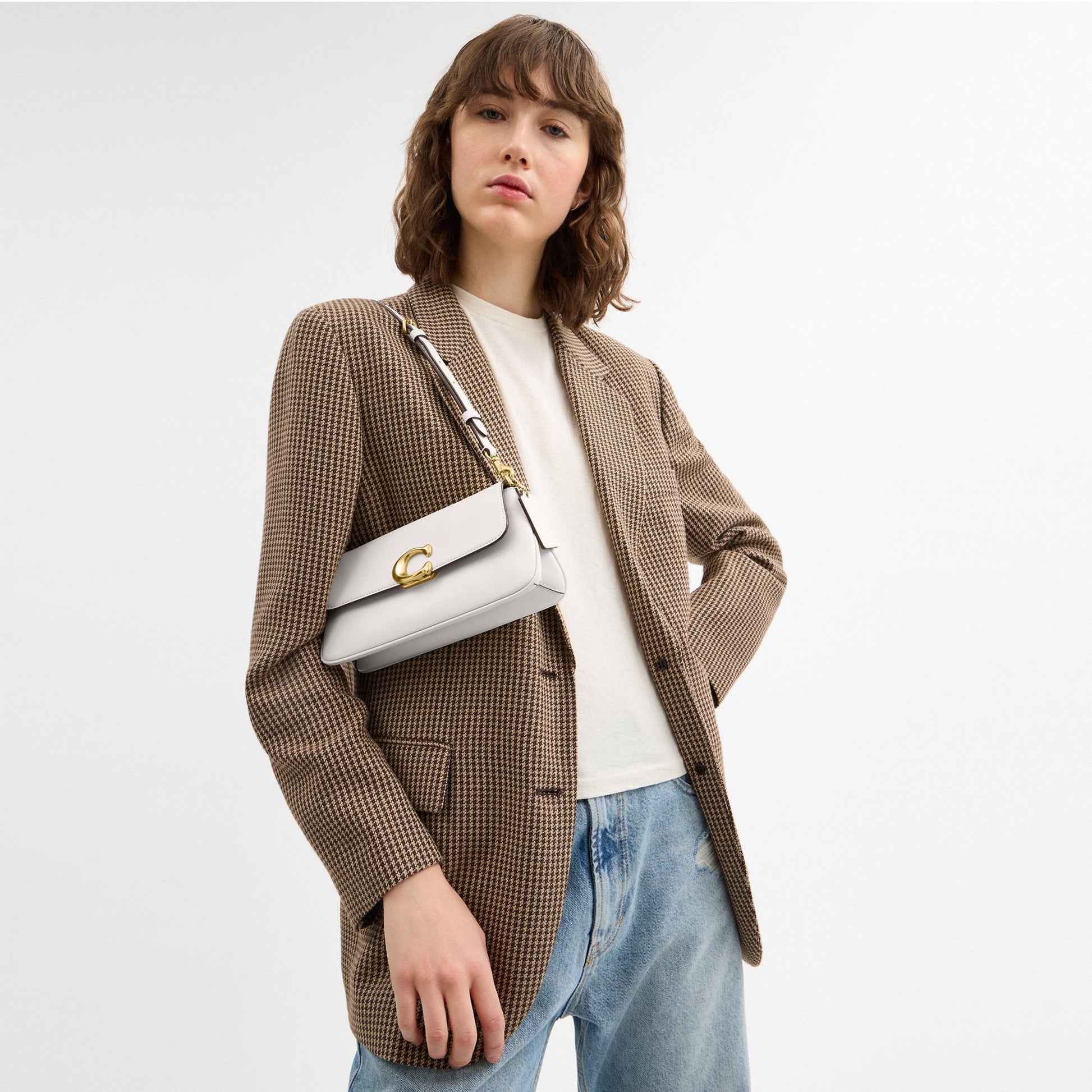 CAM16-Jet Shoulder Bag-B4/Chalk