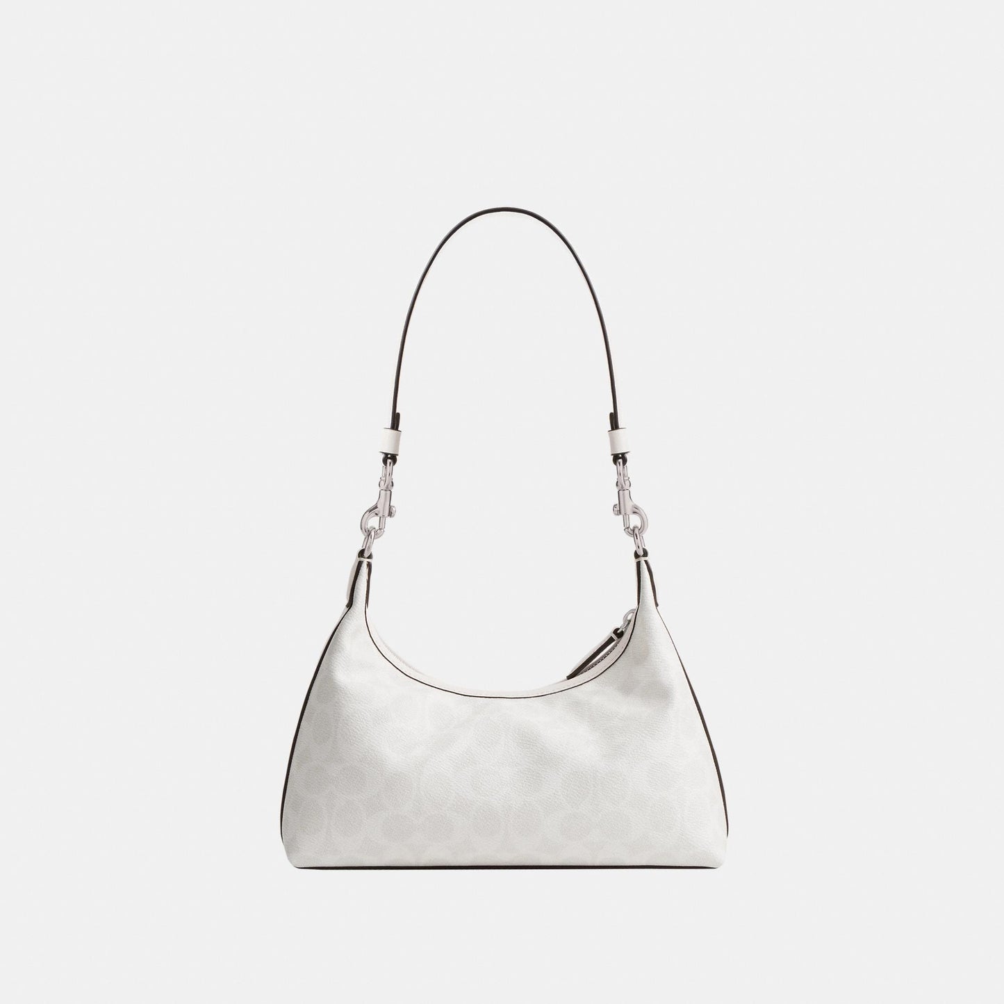 CAM26-JULIET SHOULDER BAG 25 IN SIGNATURE CANVAS-LH/White Chalk