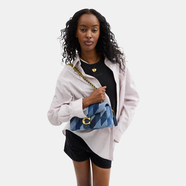 Tabby Shoulder Bag 26 With Patchwork Quilting