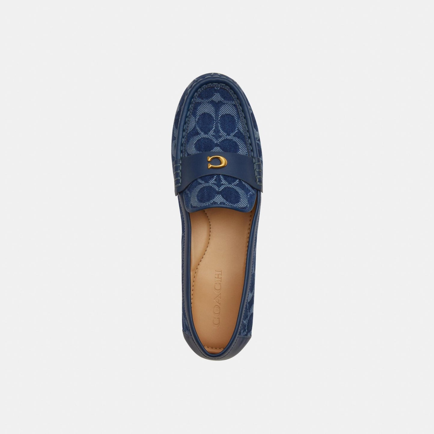 CAS69-Sculpted C Driver In Signature Denim-Deep Blue