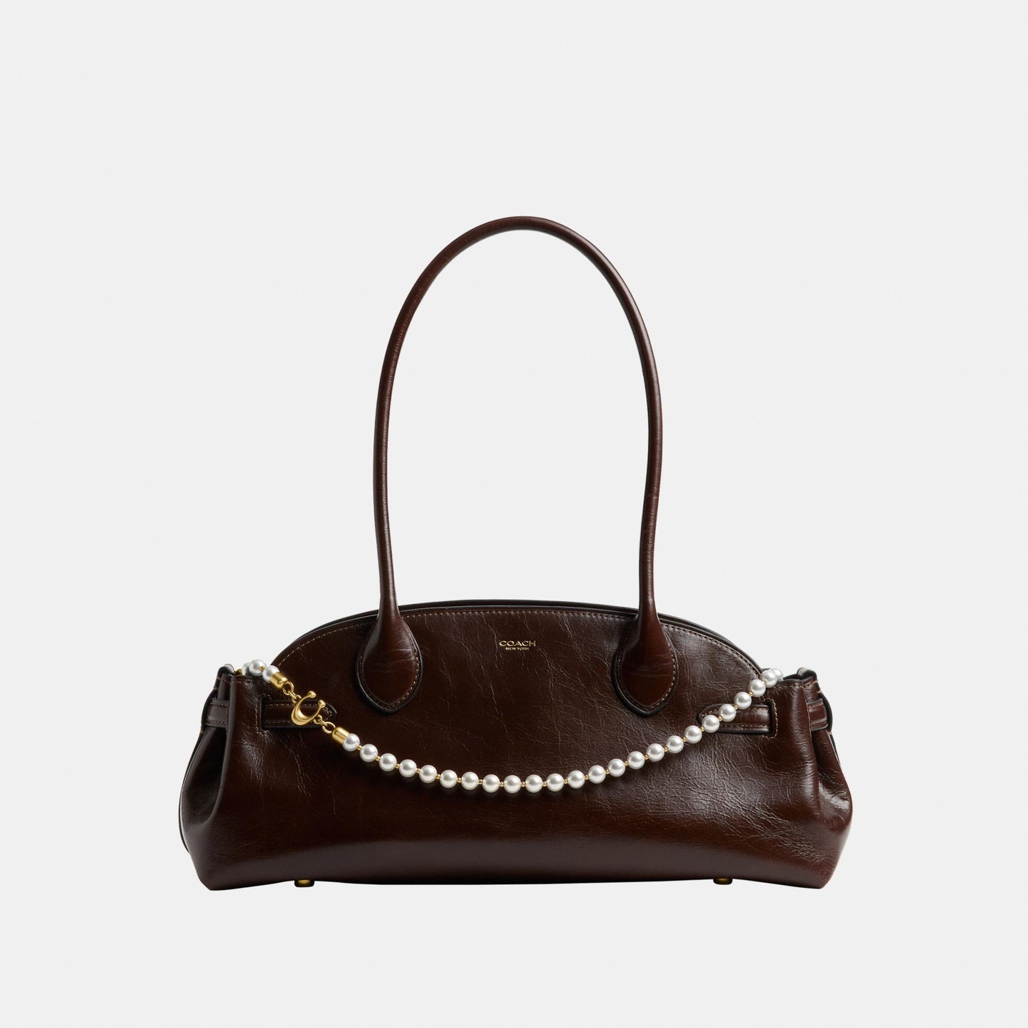 CAU48-Short Pearl Strap-B4/Chalk