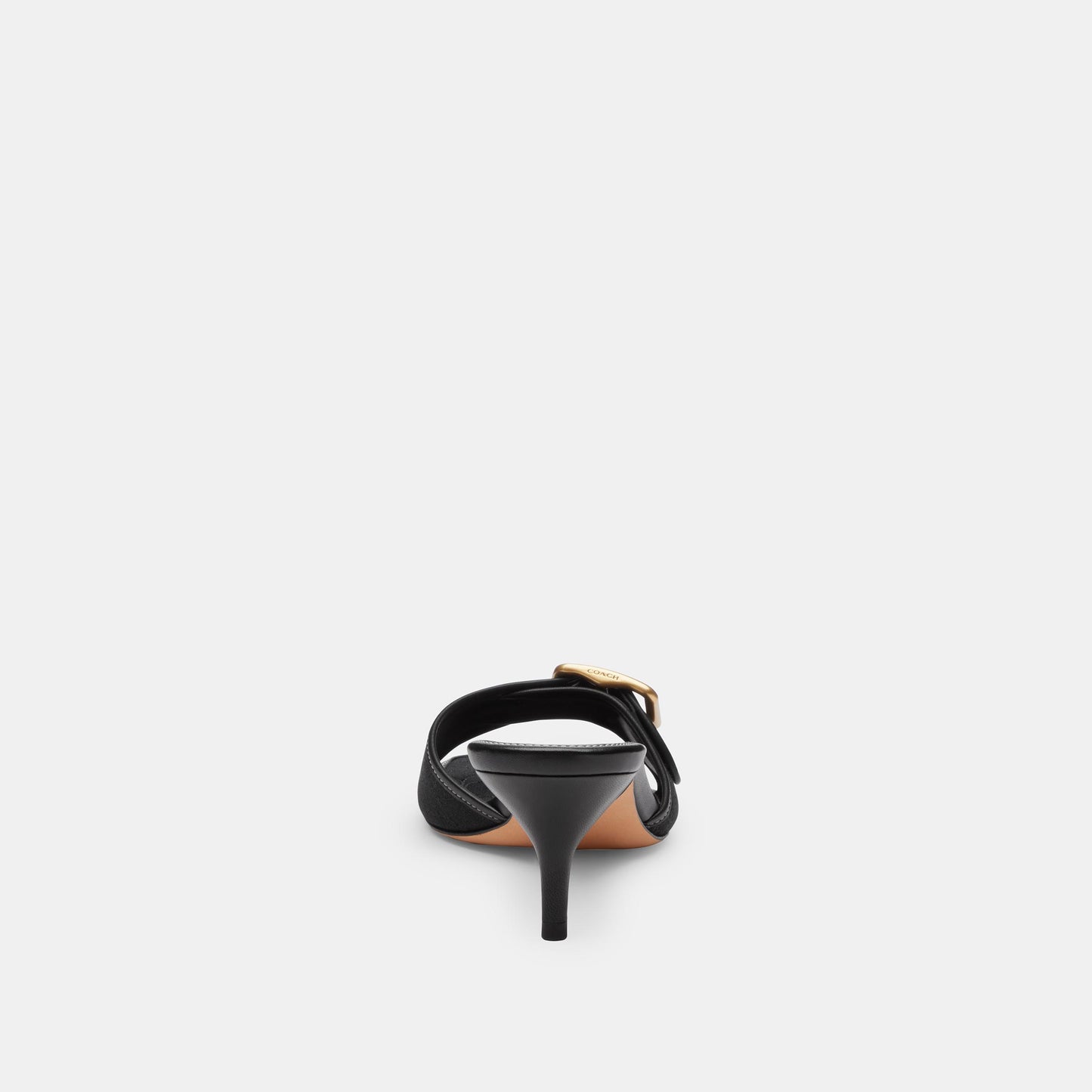 CAX17-Margot Sandal In Signature Jacquard-Black