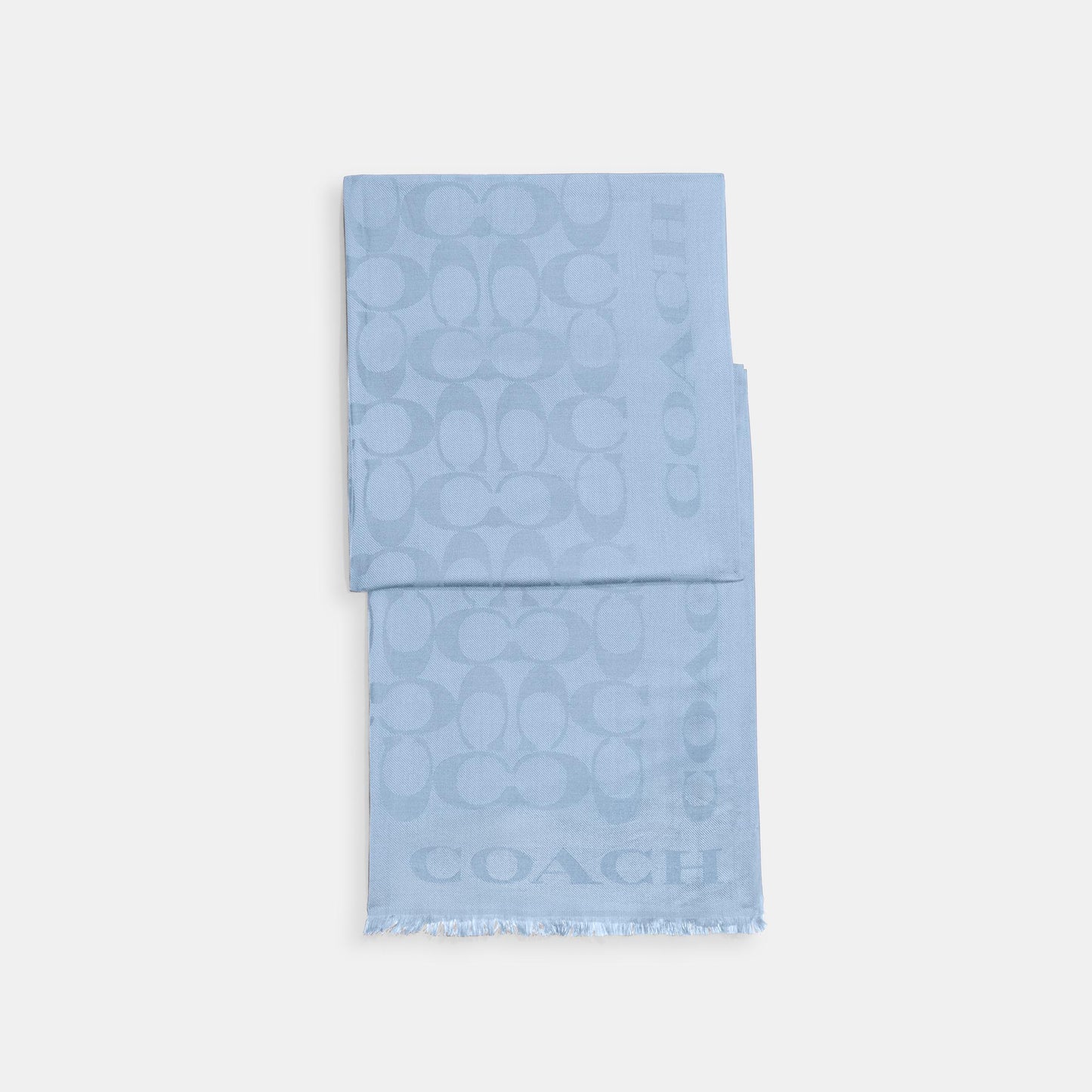 29CB690-Signature C Border Stole-Bluebell