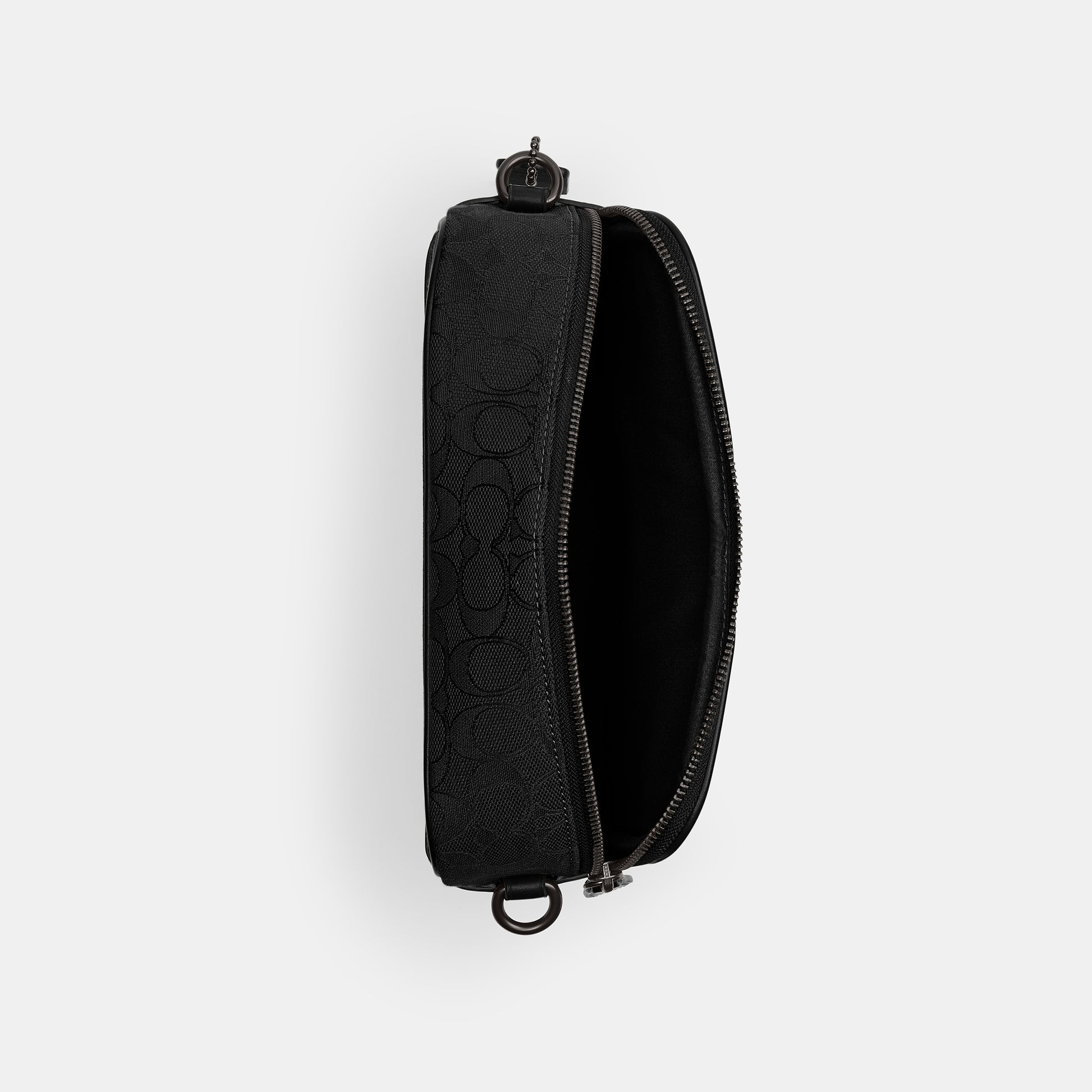 CBF21-Theo Camera Bag In Signature Jacquard-Black