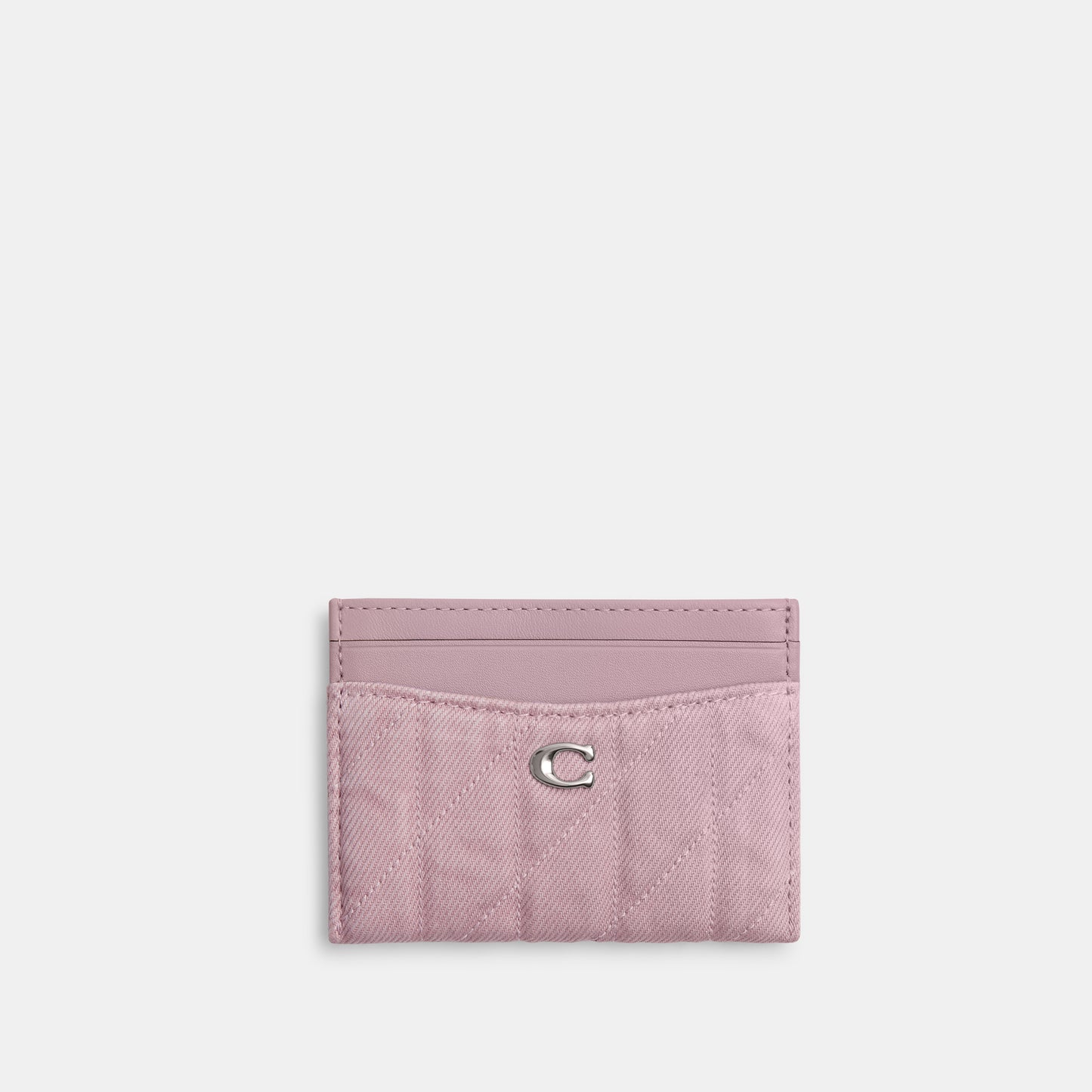 CBF61-Essential Card Case With Quilting-Lh/Ballerina