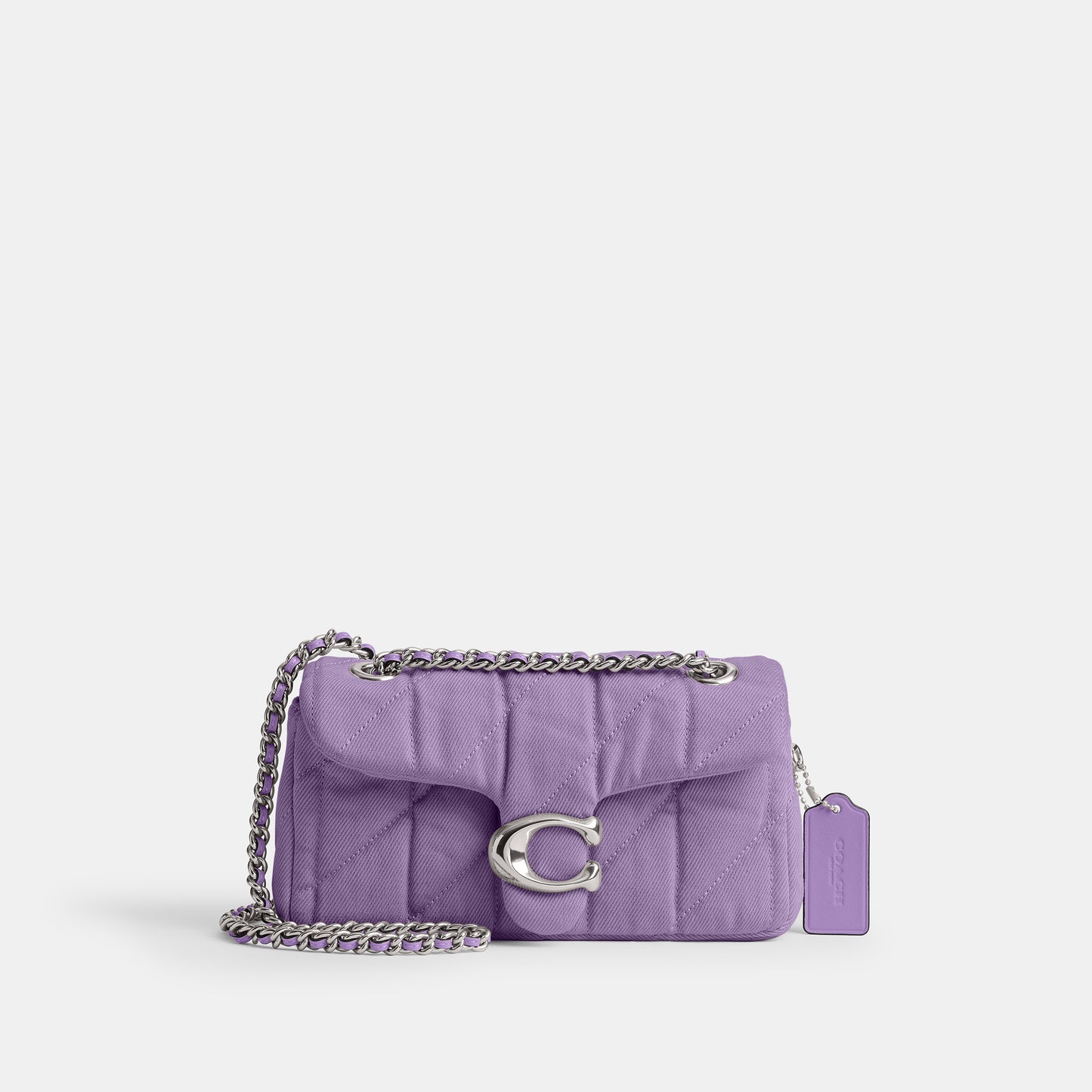 CBG33-Tabby Shoulder Bag 20 With Quilting-Lh/Iris