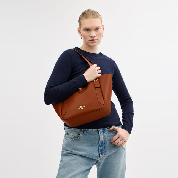 حقيبة يد "هادلي" بقفل دوار