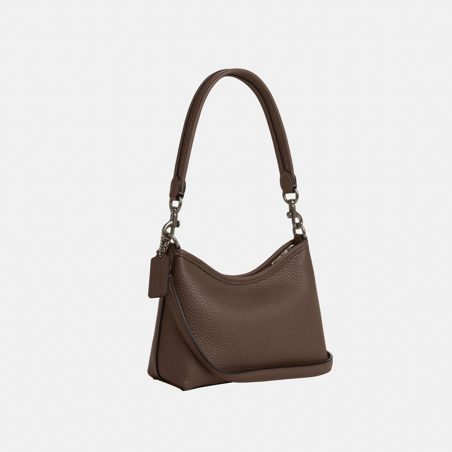 CBH16-Laurel Small Shoulder Bag-Qb/Dark Stone
