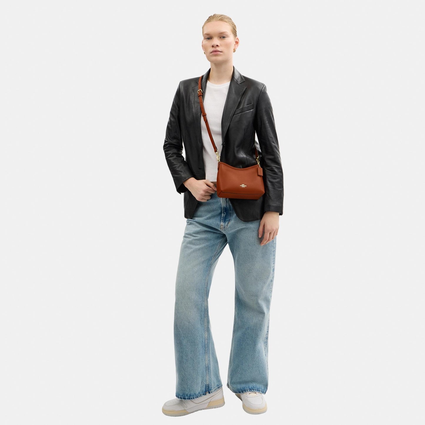 CBH68-Laurel Small Shoulder Bag-Im/Tan