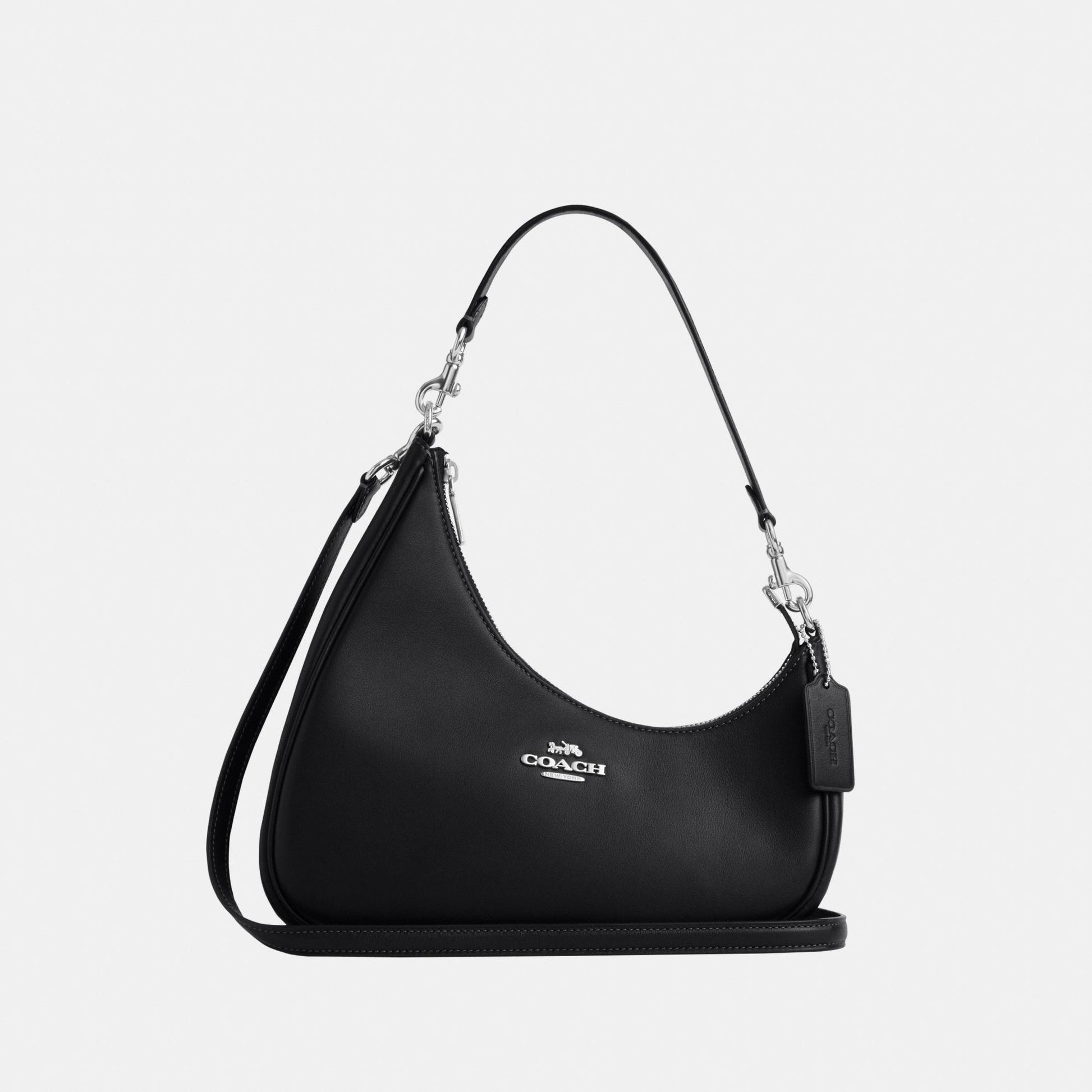 CBI01-Twisted Teri Shoulder Bag-Sv/Black