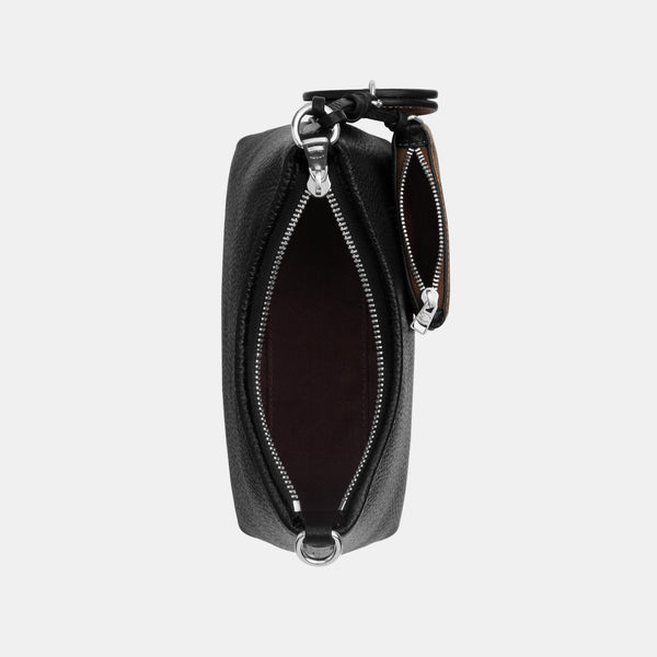 Laurel Small Shoulder Bag With Mirror Charm And Pouch