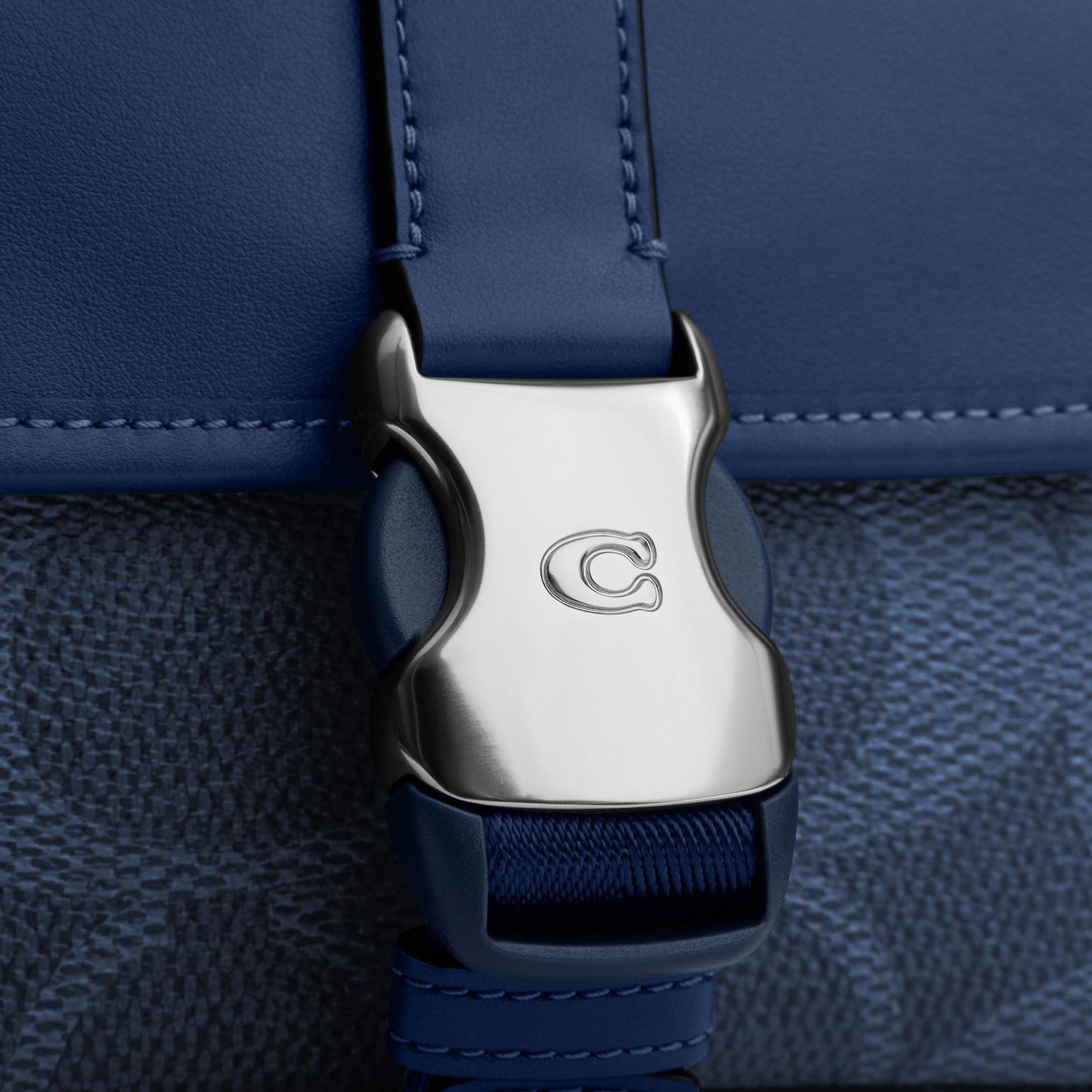 League Crossbody In Mixed Signature Canvas