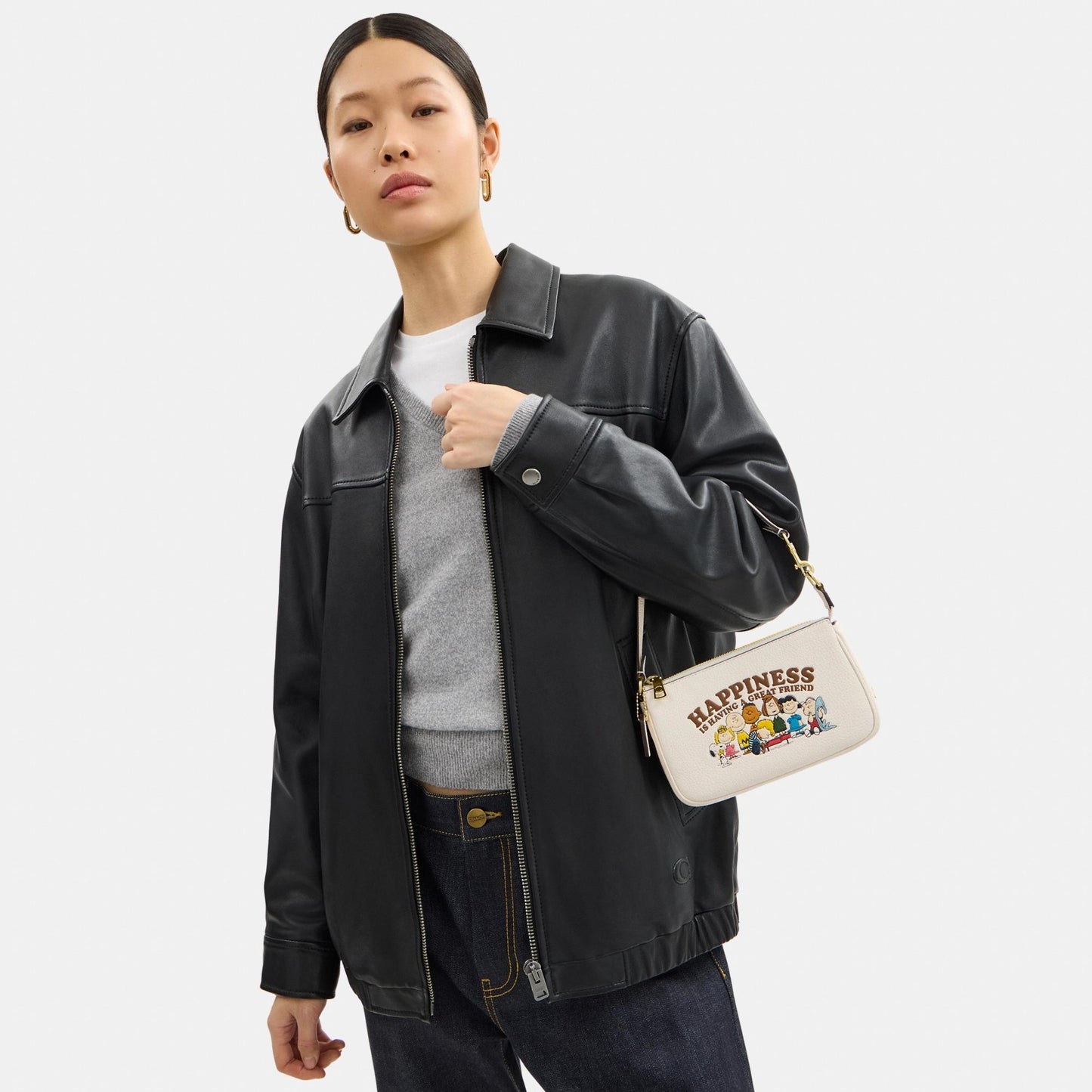CBM76-Coach X Peanuts Nolita 19-Im/Chalk Multi