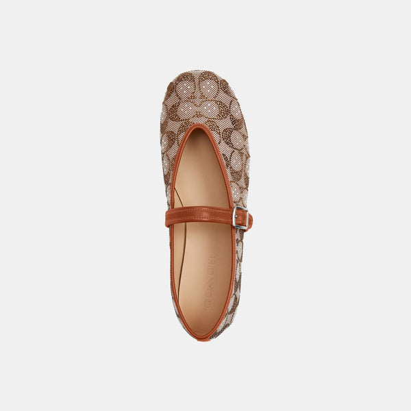 Mary Jane In Crystal Signature Jacquard