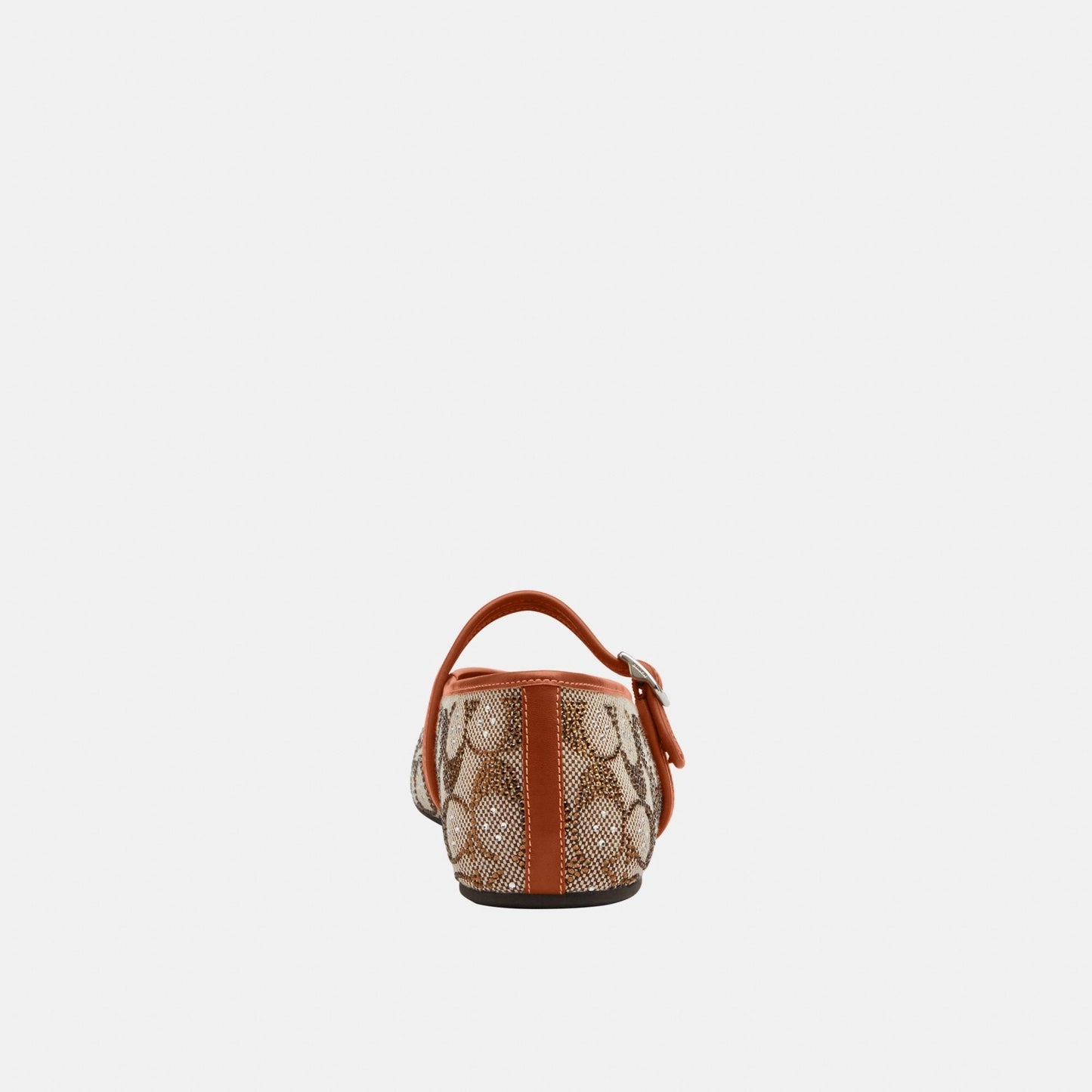 CBP01-Mary Jane In Crystal Signature Jacquard-Burnished Amber