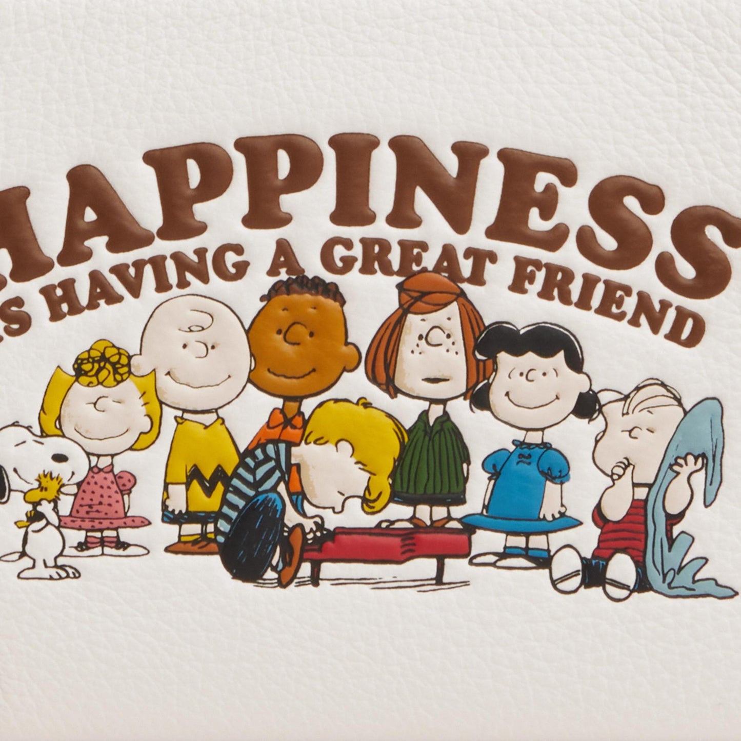 CBP29-Coach X Peanuts Corner Zip Wristlet-Im/Chalk Multi